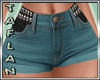T* Shorts Blue Jeans