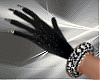 T- Gloves Black/silver