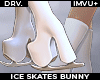 ! DRV. ice skates bunny