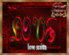 love scritta 3d