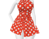 N* Red poker Dress