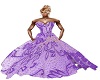 purple wedding dress