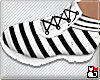 *Sneakers Striped BW