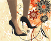 .:N:. Grey high heels