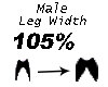 [Z] Leg Width 105%