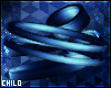 :0: Blu Cuffs Set M