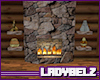[LB15] Fireplace w/Shelf