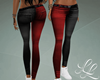 Jeans Black/Red