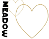 (M) Double Gold Heart 1