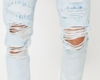Light Blue Ripped Jeans