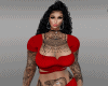 Tattoo Red Outfit