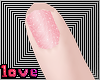 femboy pink nails glittr