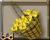 Yellow Flower  Basket