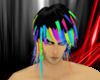 ~N~ Rainbow black hair M