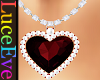 Jeweled Love Necklace