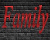 Family 3D Sign