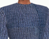 Blue Cardigan Sweater