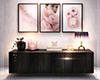 Soft Blush Glam Console