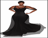 Empowered  Black Gown