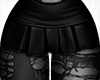 Velvet black skirt