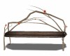 Rustic Flower Bench