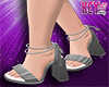 K- Grey Clasic Heels