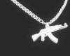 Silver AK-47 Chain