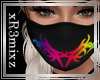 Face Mask Tribal Rainbow
