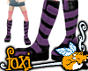 [Foxi]Funky Purple Boots