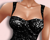 Sequin Black Dress