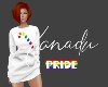 X Shirt Dress PrideCCane