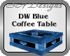 DW Coffee Table Blue