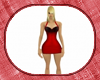 red spiked dress xlge