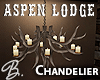 *B* Aspen Lodge Chandelr