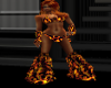 Scrollling Flames Bikini