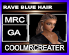 RAVE BLUE HAIR