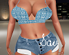 Short Set-Blue