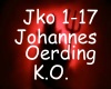 Johannes Oerding- k.o