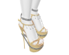 L! CHAIN HEELS GOLD