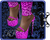 KK Pink Leopard Heels