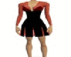 Minidress (black red)