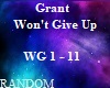 Grant - Wont Give Up