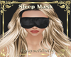 sleep mask black