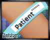 B| Patient Braclet