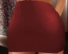 Mini Skirt Garnet Red