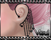 V| Black Chic Earrings