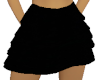 BAD Black Ruffle Skirt