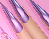 Lavender Stiletto Nails