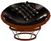 Leather Papasan Chair