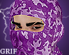 Ski mask purple camo
